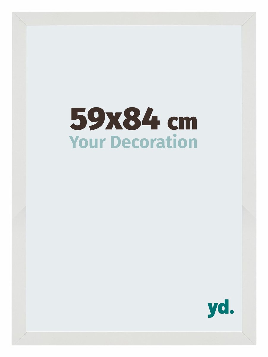 yd. Your Decoration - Fotolijst 59x84 cm - MDF - Wit Mat - Mura