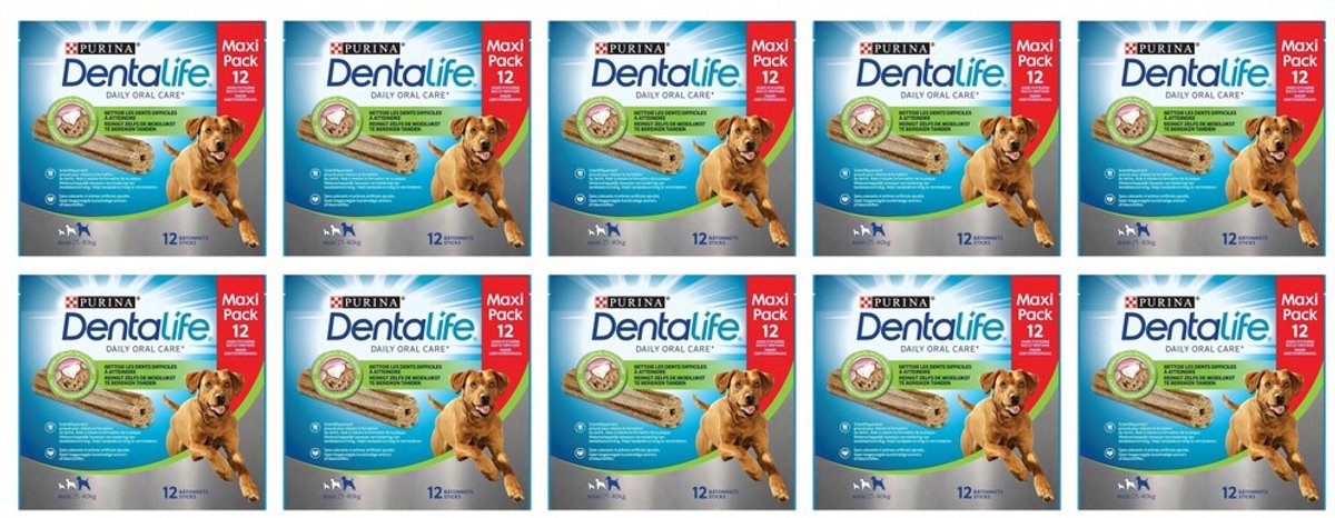 10x Dentalife - Large Loyalty Pack Hondensnack - Hondenvoer Snacks - 426 g