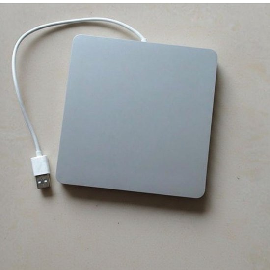 Zolvano® Externe DVD Speler voor Laptop - CD Brander - Plug & Play-Zilver van Zolvano® — afbeelding 3