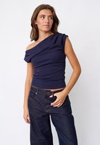 SISTERS POINT Glut-top - Dames top - Navy - Maat L