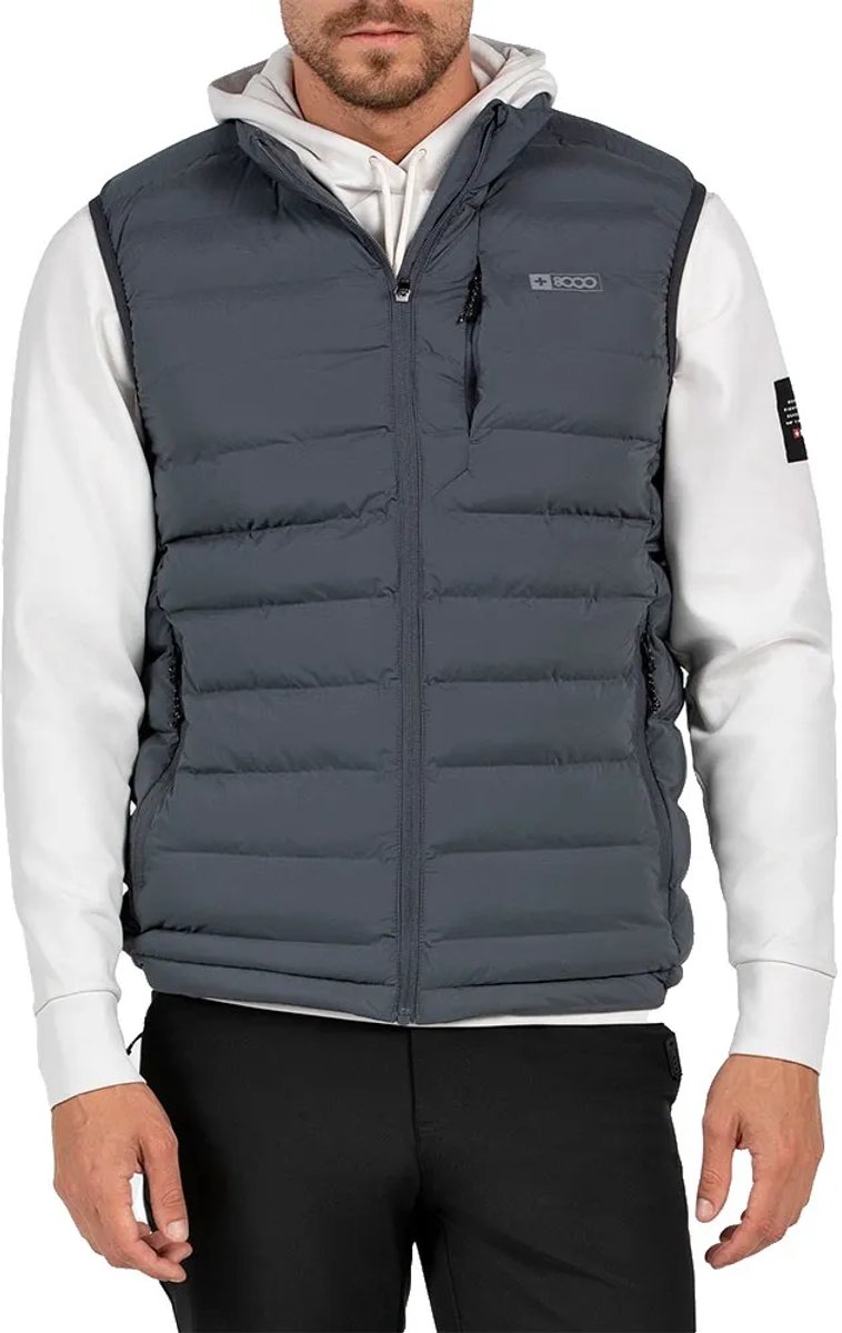 +8000 Jelge Vest Grijs M Man
