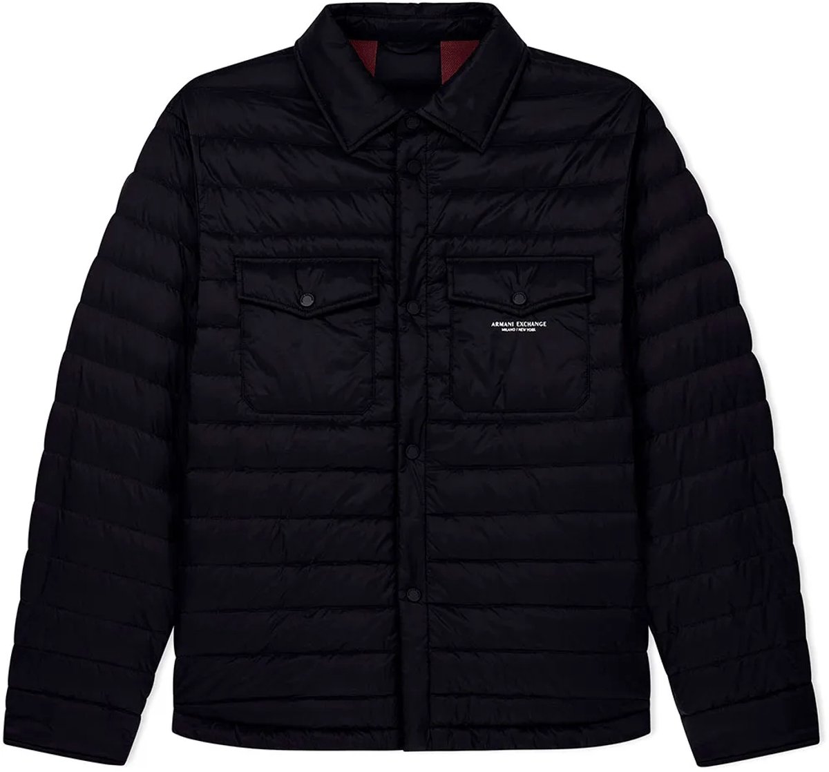 Armani Exchange Xm003317_af16927 Gewatteerde Jas Zwart L Man