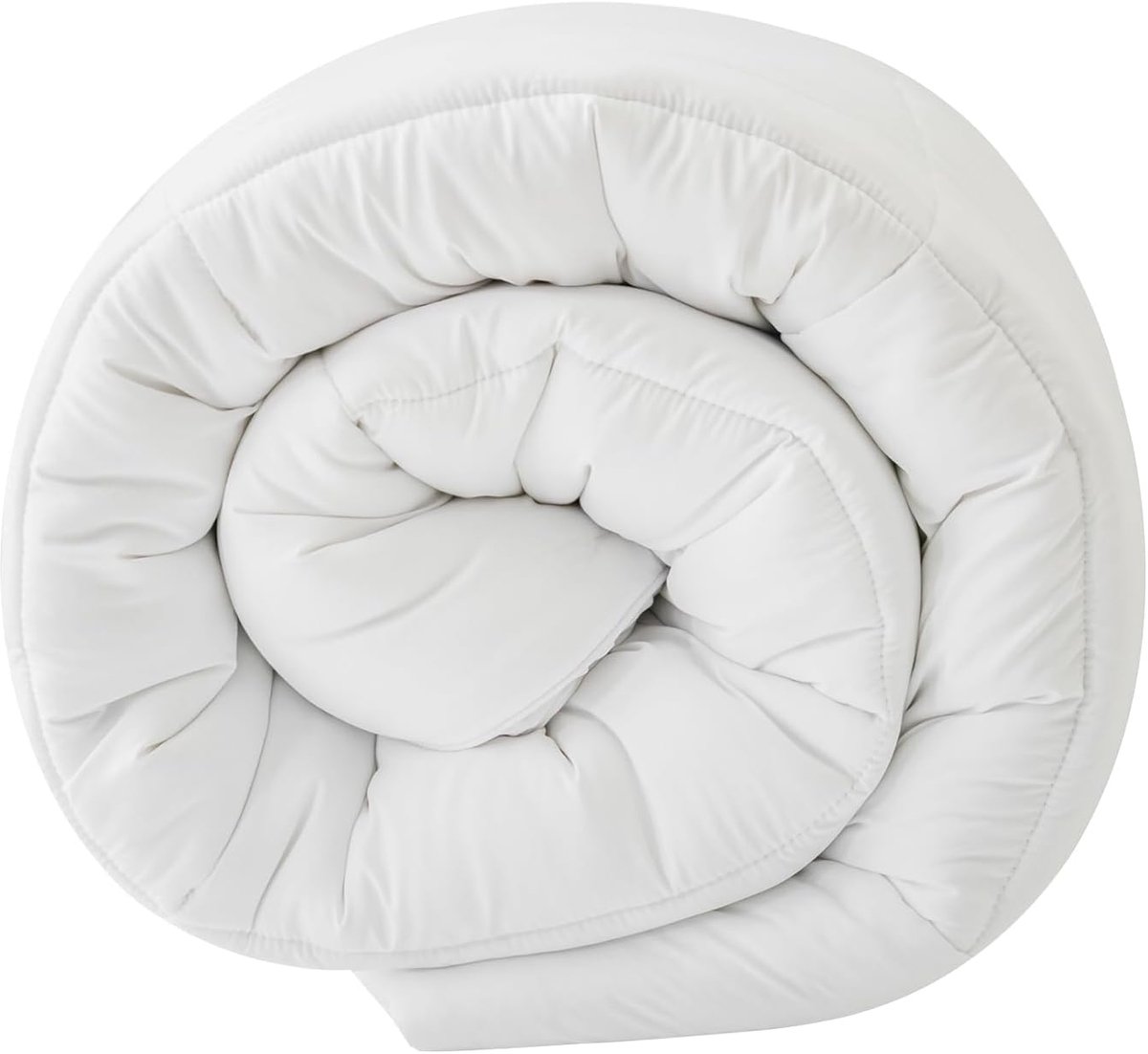Nite Winter dekbed 155 x 220 cm winterdekbed warm winterdekbed 460 g/m² vulling microvezel donsdekbed voor vier seizoenen wit (155 x 220 cm)