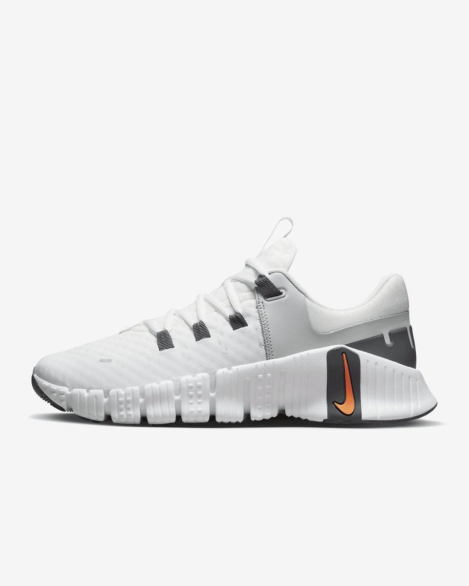 Nike Free Metcon 5 – Summit /Light /Iron /Bright Mandarin Metcon Training Heren Sneakers voor Mannen Wit