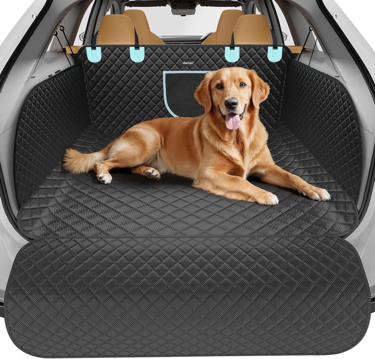 Honden Lading Beschermer - Auto Kofferbak - Huisdier Vervoer - Hogere Zijpanelen - Grote Maat - Zwart