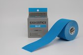 Skinestics Sport tape – Fysio tape – Kleur blauw 4-way – nu 20% langer, 600 cm lang bij 5 cm breed, 170% rekbaar gelijk aan menselijke huid, standaard voorzien van extra sterke lijm, katoen, voor het hele lichaam