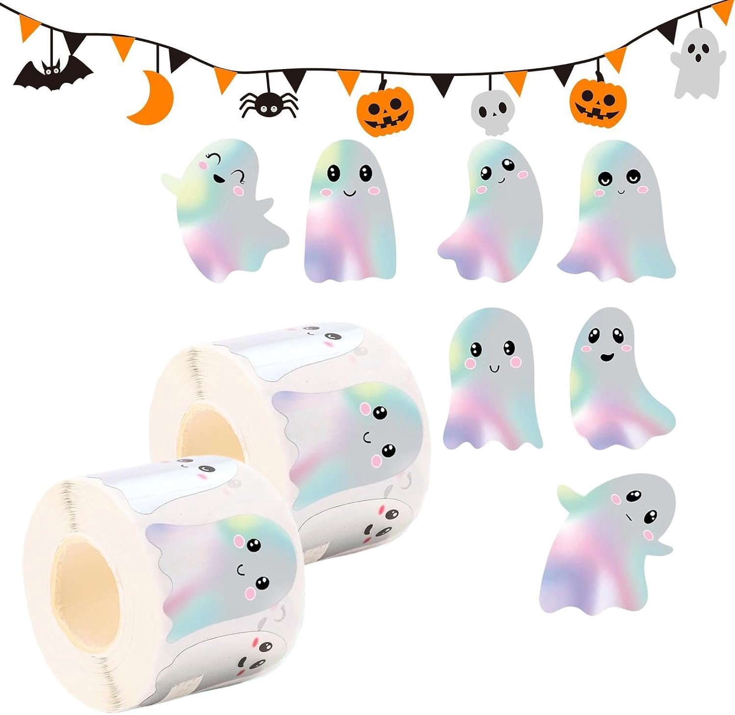 Ghost Stickers Pholografische Zelfklevende Waterdicht
