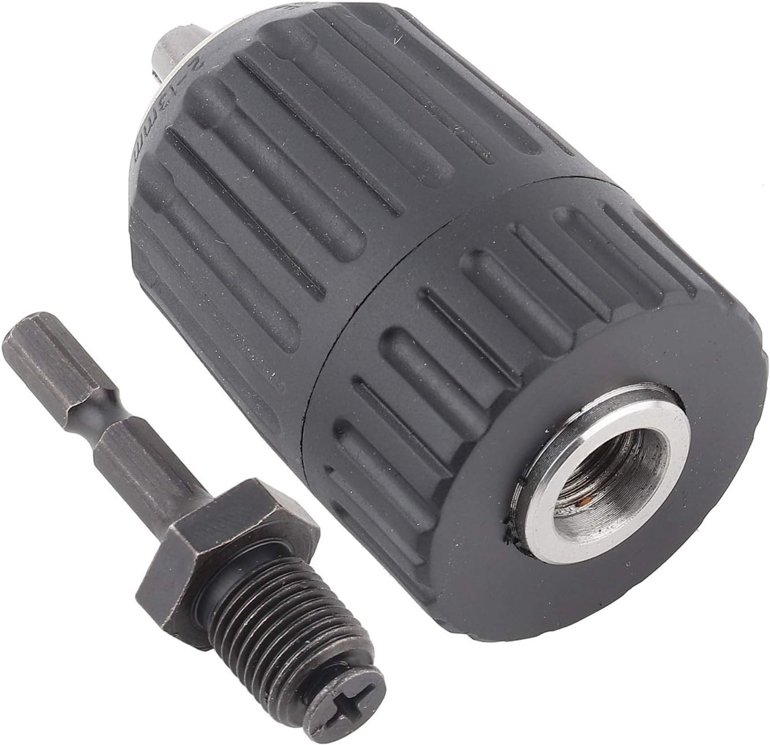 Plastic housing 2.0-13MM 1/2-20UNF quick-release chuck and 1/4 hexagon connecting rod - ShopVlot