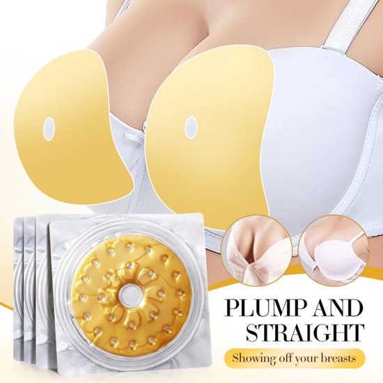 Verstevigende borstvergrotingspleisters, 10 stuks, liftende patches voor elasticiteit en natuurlijke vergroting, vermindert hangborsten en biedt optimale ondersteuning — afbeelding 3