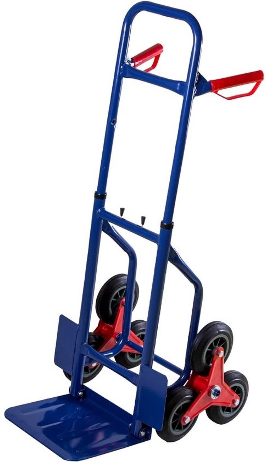 Opvouwbare handtruck - met sterwielen - 150 kg - Opvouwbare transportkar - voor trappen