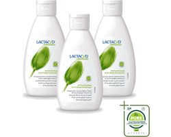 Lactacyd 3 x – Verfrissende Wasgel - 200 m - Grootverpakking - Intieme Wasgel - Frisse Intieme Wasgel - Menthol Wasgel - Geurvervoegende Wasgel - Intieme Verzorging