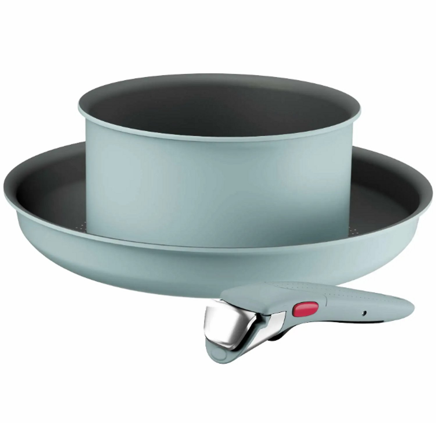 Tefal Ingenio Halo Eucalyptus 3-delige pannenset L8029053