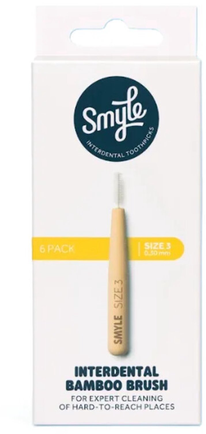 Smyle Bamboe Ragers maat 3 0,30 mm 6 stuks