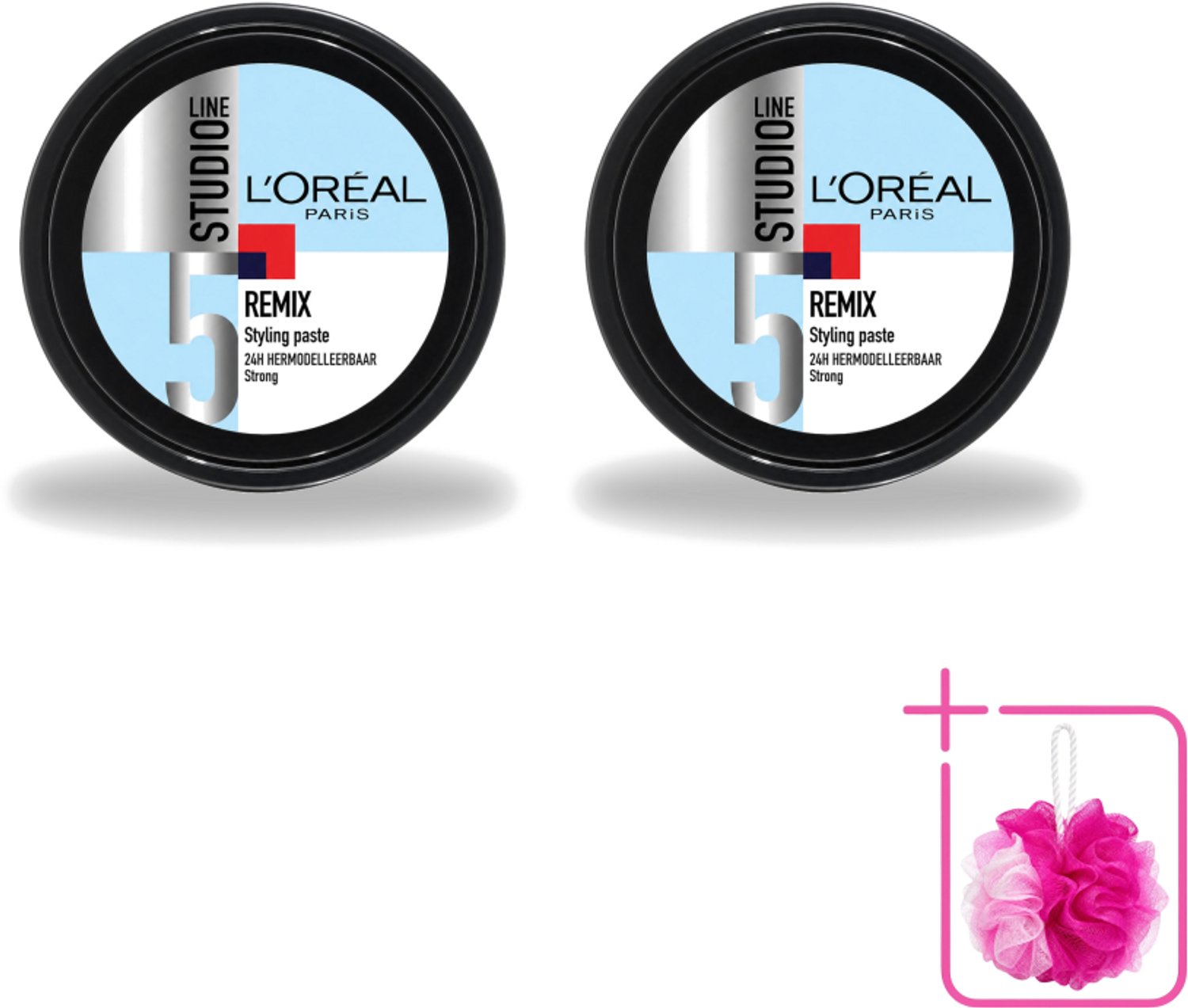 2 x L'Oréal Paris - Studio Line Remix - Wax - Sterke Fixatie - 150 ml - Bulkverpakking - Haarkleur - Haartekstuur