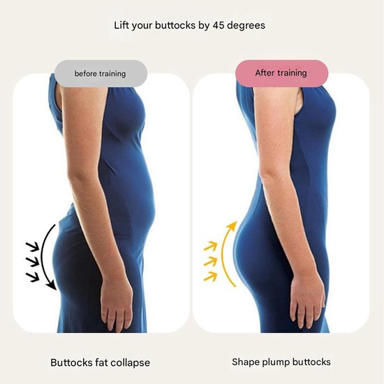 Bilspiertrainer - Bilspierlifter - Bekkenbodemtrainer - Yoga beenklemtrainer - Hulpmiddel voor slankere benen - Yoga-uitrusting - Herstelt de elasticiteit van de bekkenbodemspieren, geschikt voor benen, heupen en taille - Roze — afbeelding 4