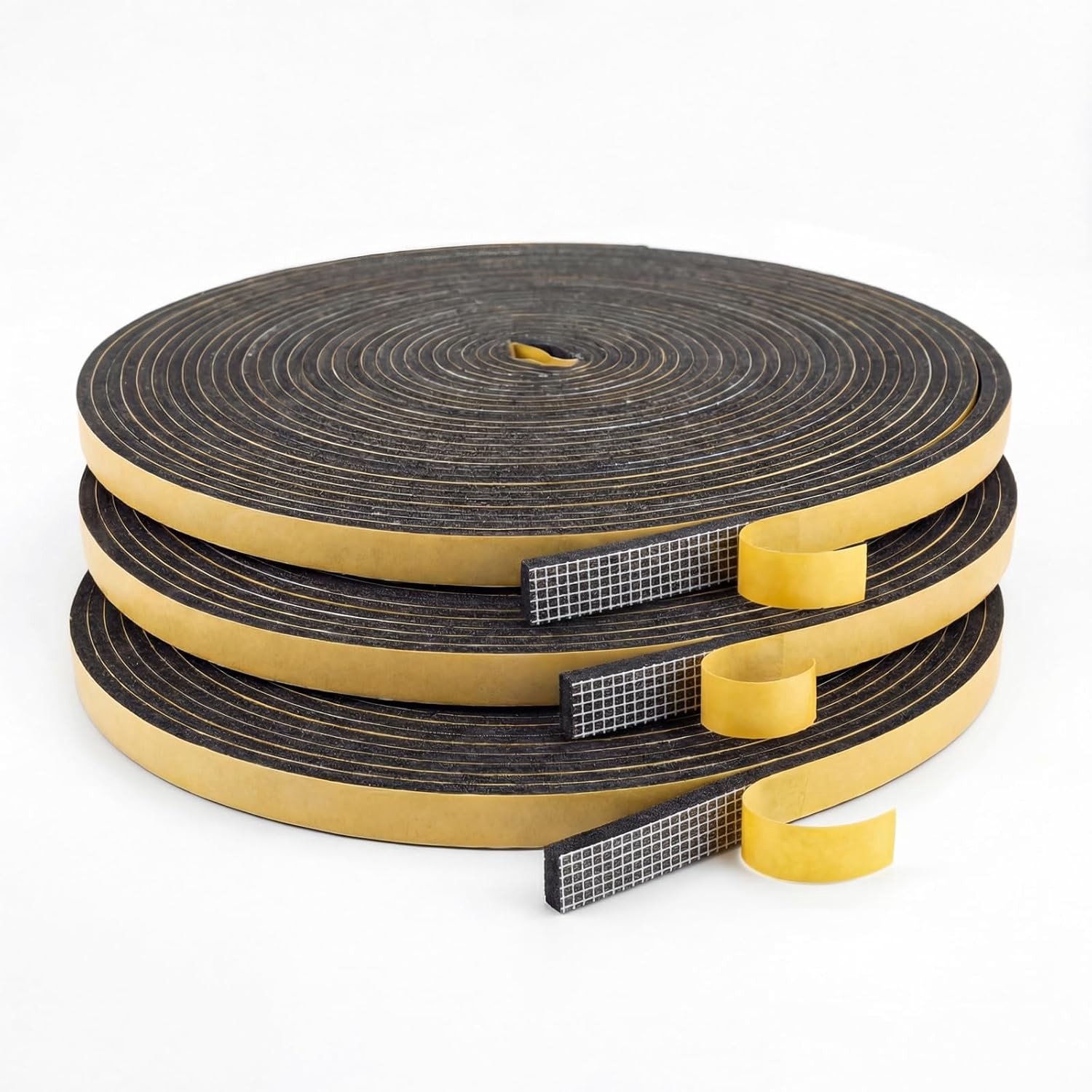Zelfklevende Schuimafdichting Tape 6mm x 3mm x 12m - Ideaal voor Ramen, Deuren en Isolatie