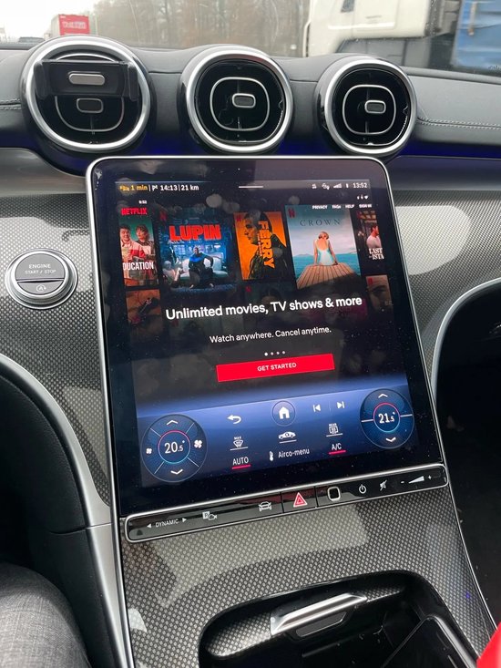 VEXARO AI Box 4GB + 32GB - Wireless CarPlay & Android Auto Adapter - Android 12 Multimedia Box - YouTube Netflix TikTok - USB-C - Voor auto’s met bedrade CarPlay/Android Auto — afbeelding 4