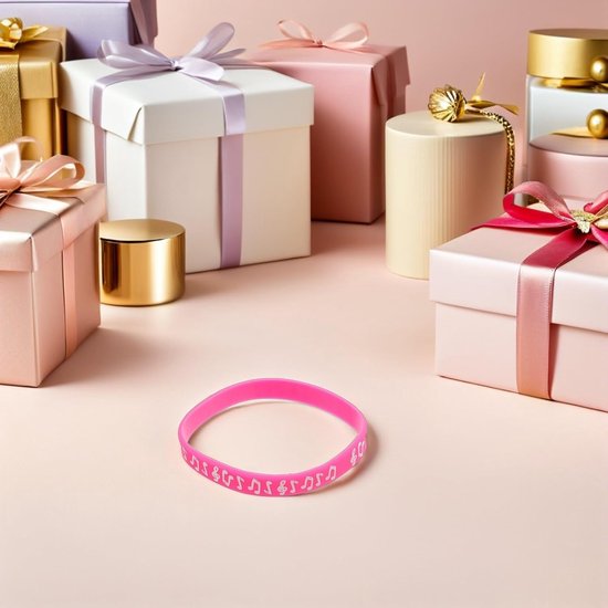 32 Stuks Muzikale Silicone Armbanden met Muzieknoten Waterbestendig Comfortabel Hypoallergeen voor Muziekfeesten Geschenk — afbeelding 4