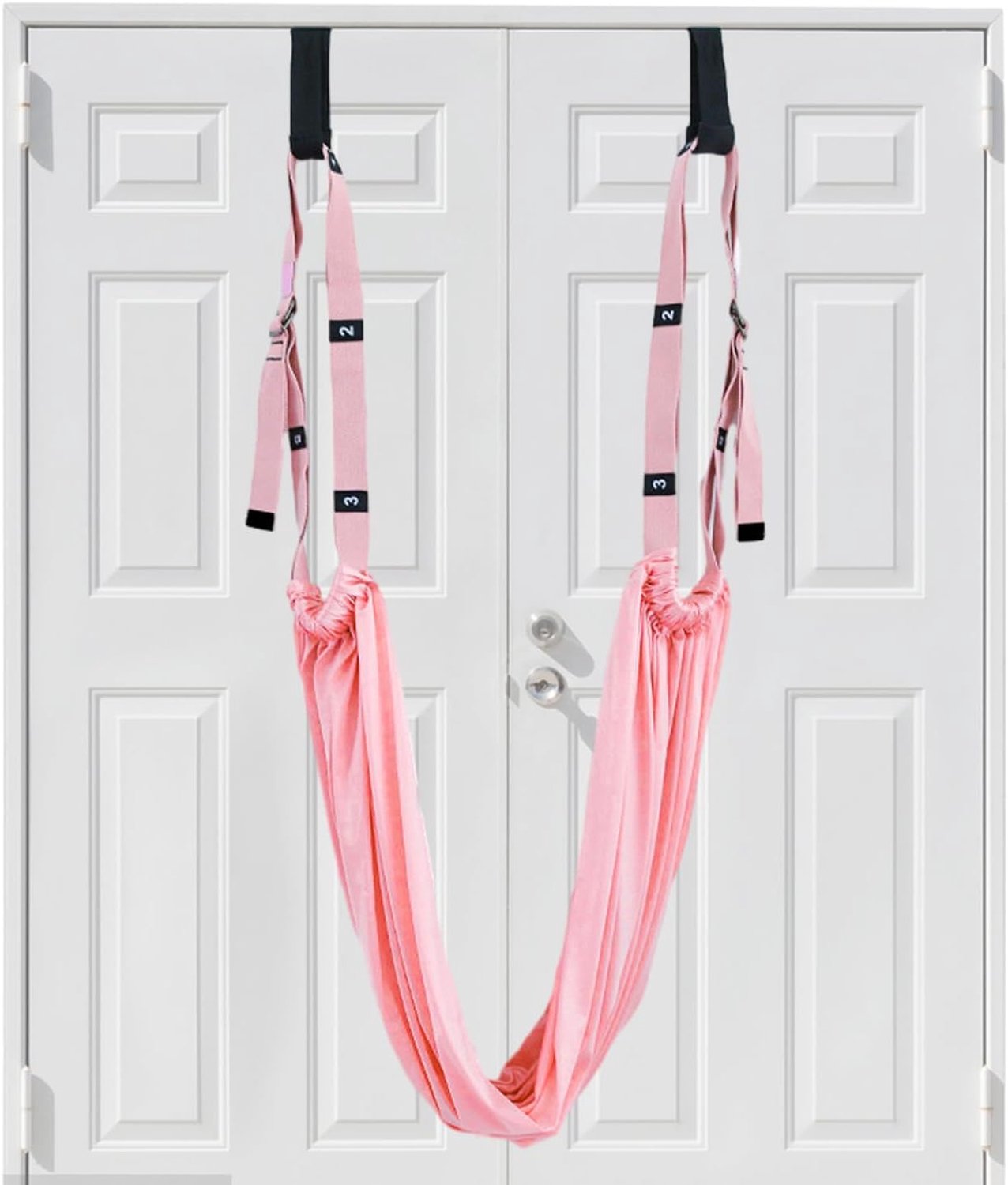 Luchtfoto Yoga Rope, Luchtfoto Yoga Swing - Flexibiliteitstrainer Backbend Assist,Splittraining, beenstretchband voor gym Fitness Sterke Anti-