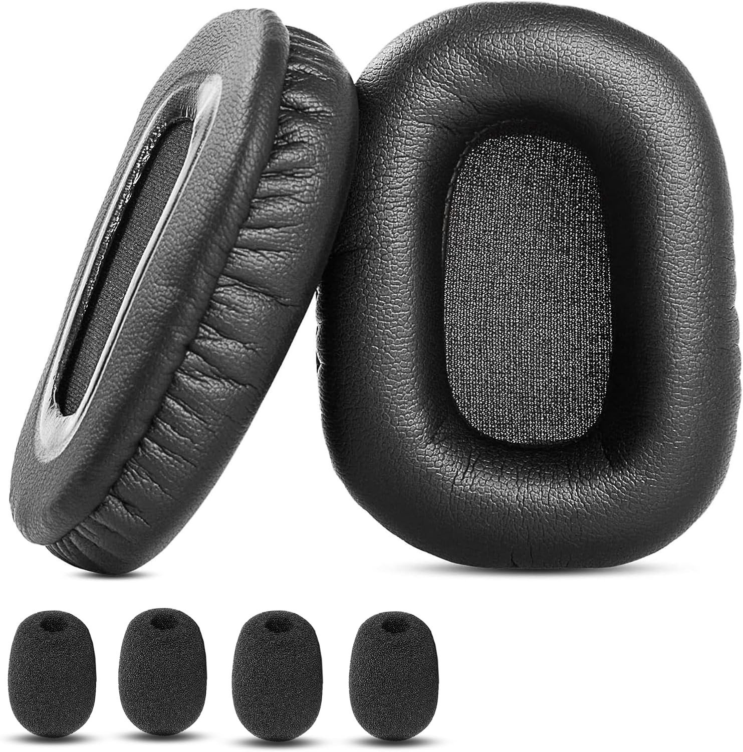 Comfortabele Oorkussens voor VXI BlueParrott B450-XT/S450-XT Headset met Echte Leren Afwerking, Geluidsisolatie en Duurzaamheid