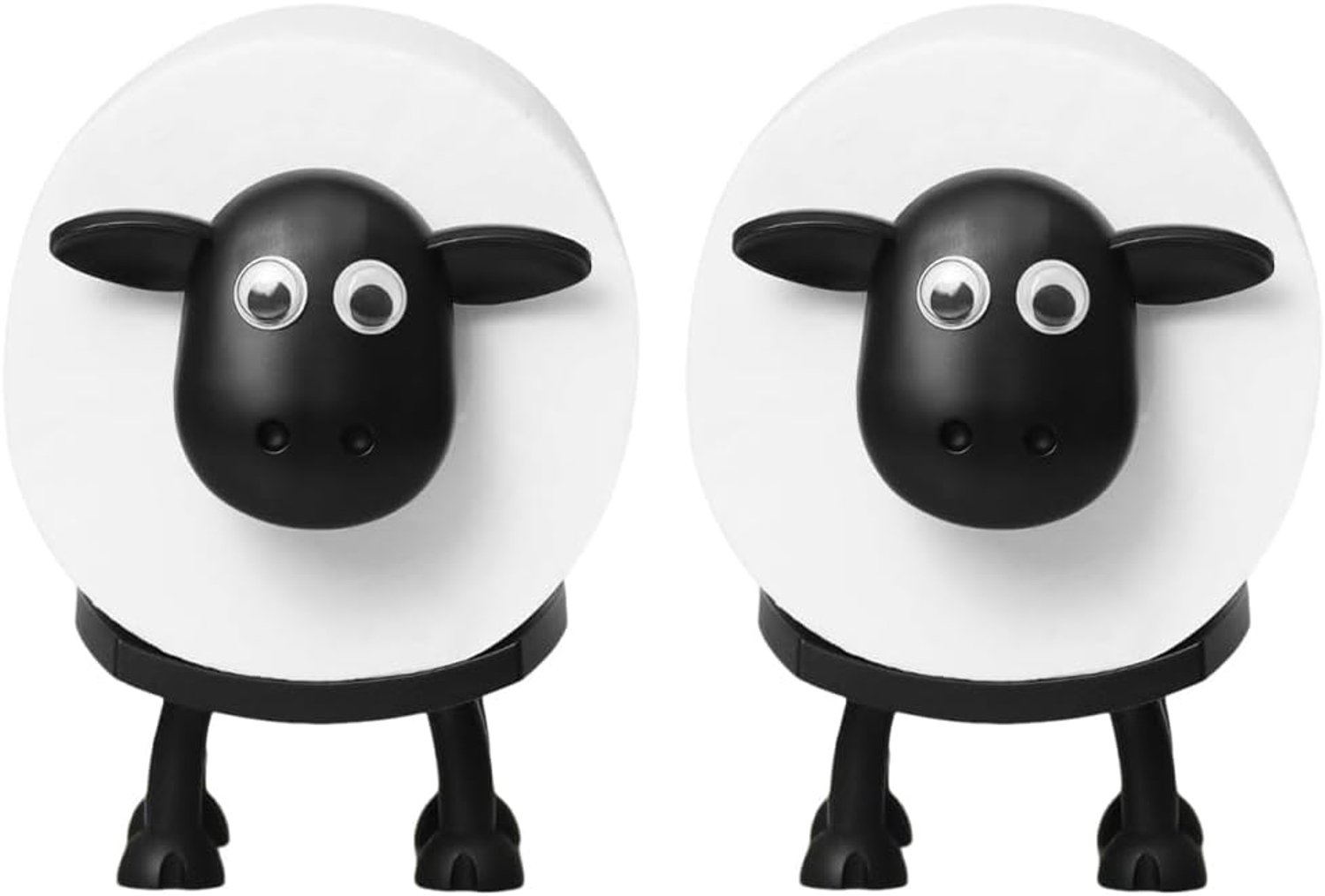 Toiletpapierhouder schaap toiletpapierhouder toiletpapierhouder grappige toiletpapierhouder 3D-print zwart schaap schattige decoratie