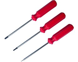 Tri Wing schroevendraaierset 3-delig - 1,5mm, 2,0mm, 3,0mm - duurzame constructie - ideaal voor precisiewerk - Vemera