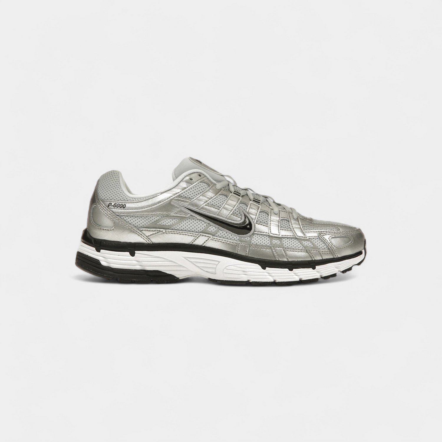 Nike P-6000 Metallic Pure Platinum Grijs