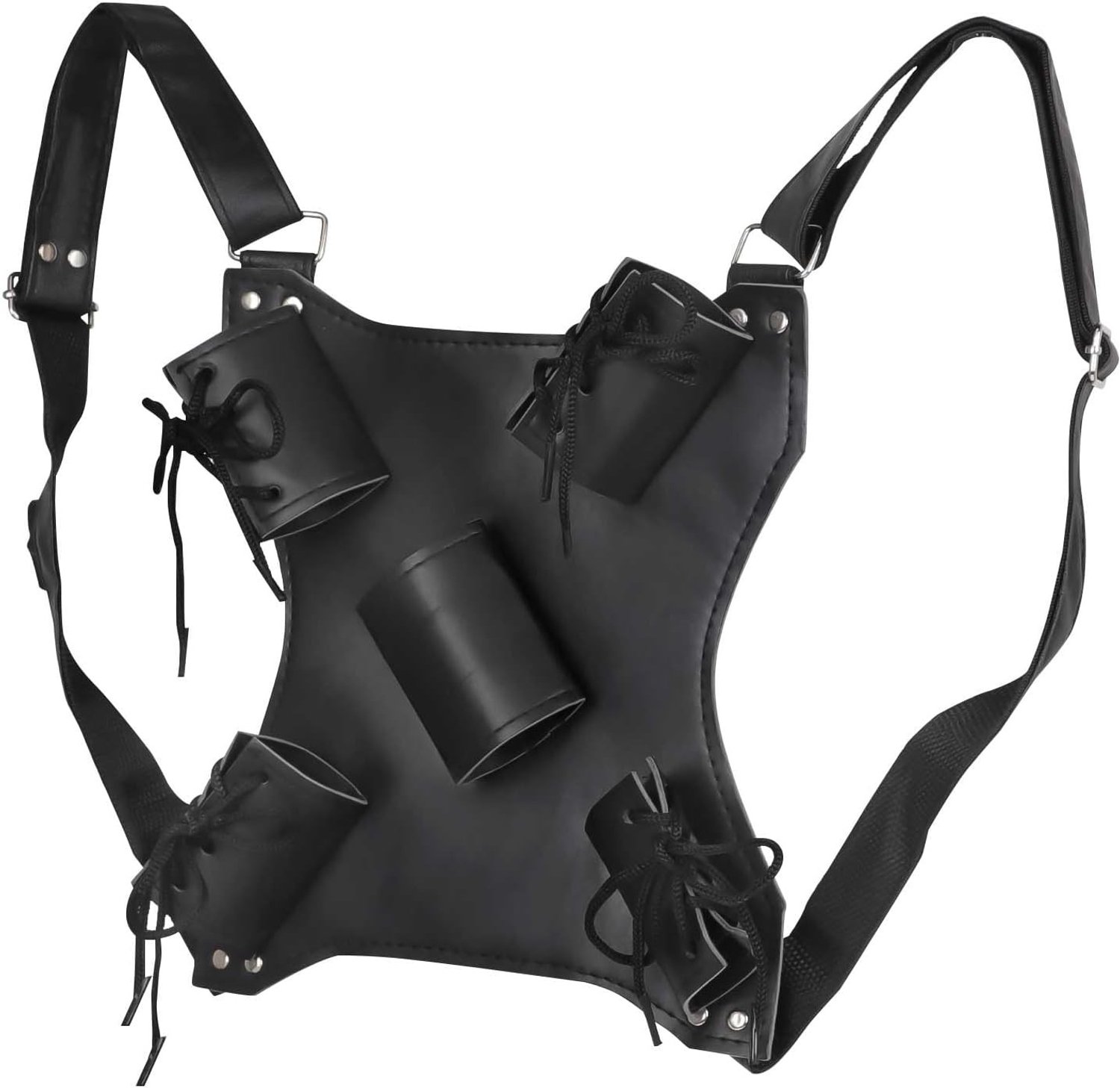 Leren Zwaardentas voor Middeleeuwse Zwaarden, Katana Houders met Verstelbare Band, Perfect voor Cosplay en Feestjes