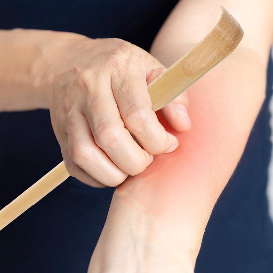 2 Stuks Duurzame Bamboe Back Scratcher met Lange Handgreep Handmatig Krabben voor Rug Lichaam Comfortabele Zelfmassage voor Volwassenen Ouderen voor Thuis Onderweg — afbeelding 3