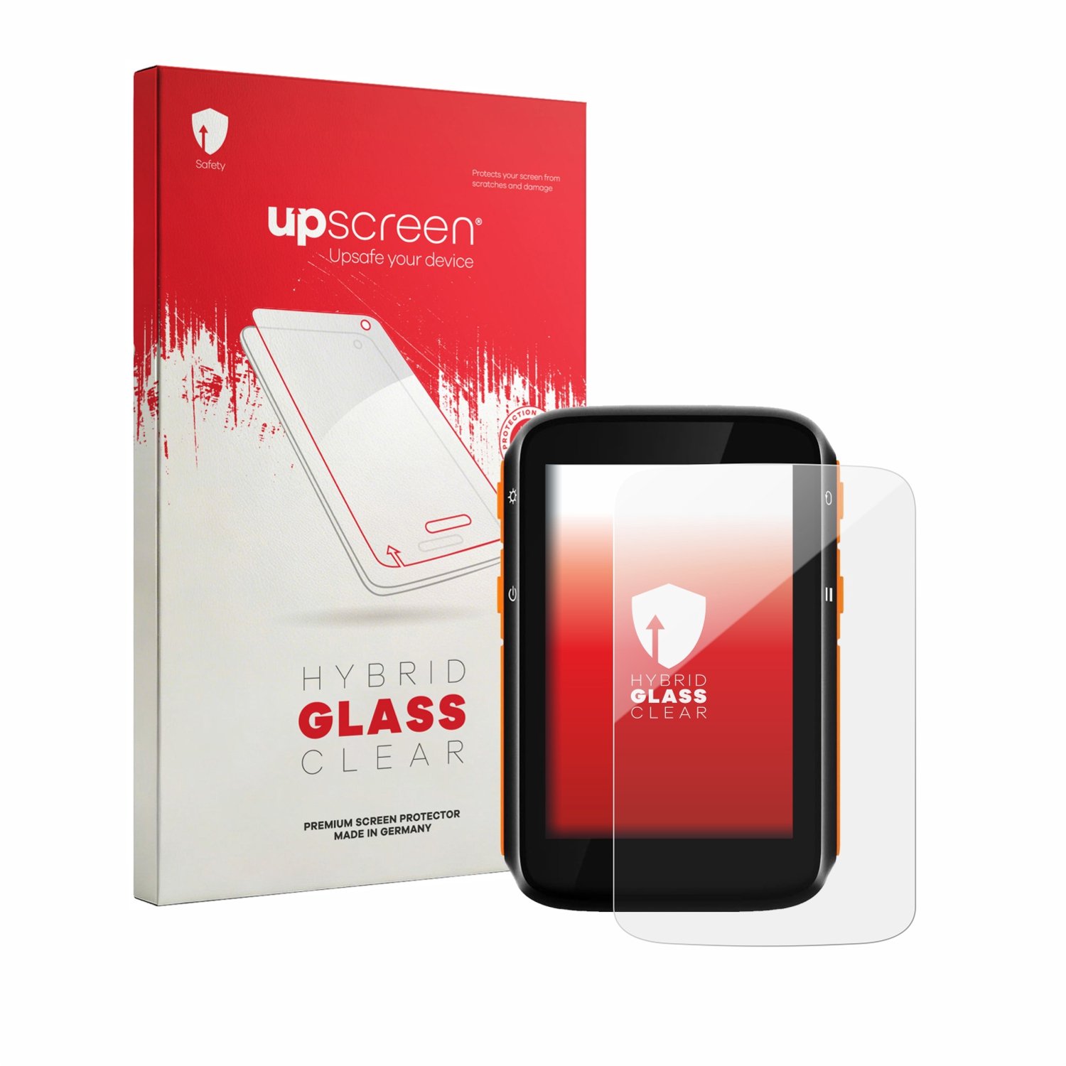 upscreen - Screenprotector voor CooSpo BC200 2024 - Folie Beschermfolie Beschermglas transparant