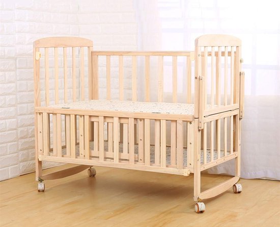 4 stuks kinderwiegwiel in rubberen zwenkwiegwielen 2 inch meubelwiel met rem, babybedje wielaccessoires, belasting 100 kg, dubbel wiel, stil, met U-beugel (25 mm/1 inch) 25 mm/1 inch (kleur: 20 mm/0,8 — afbeelding 2