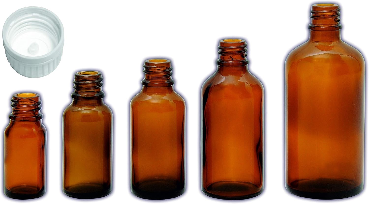 10 x 5 ml flessen bruin glas druppelfles, druppelaar, verzorgingsolie, etherische oliën, druppelfles, apothekersfles, bruine glazen fles, glazen fles