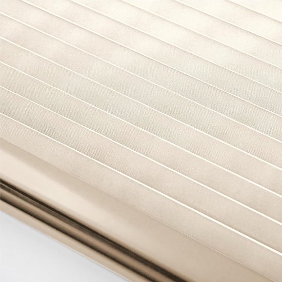 Sonello Plisségordijn Zonder Boren 105x220 cm Plissé Klemmfix Crèmewit — afbeelding 5