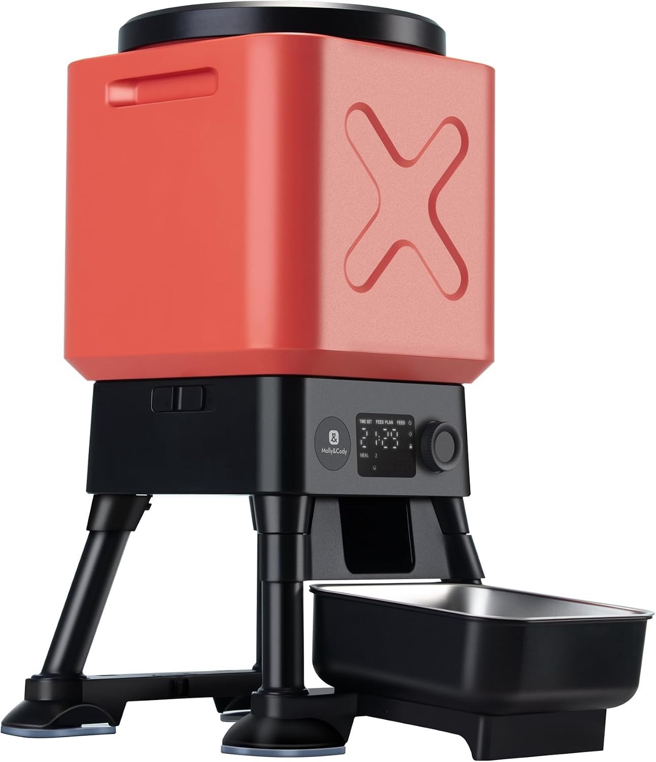 Automatische Hondenvoerautomaat - 14 L - Extra Grote Capaciteit - RVS Voerbak - Voor Grote Rassen