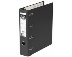 Mapset - Opbergmappen - Documenten opbergen - Robuuste PP-cover - 2x A5 liggend - Zwart