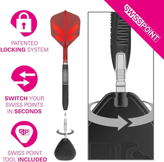Target Shift Swiss Point 90% - Dartpijlen — afbeelding 3