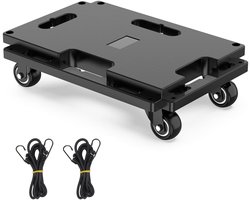 SOLEJAZZ Bewegende meubels Dolly Aansluitbaar, 136KG Capaciteit Piano Moving Dolly, Heavy Duty 4 Wheel Moving Cart voor het verplaatsen van zware meub