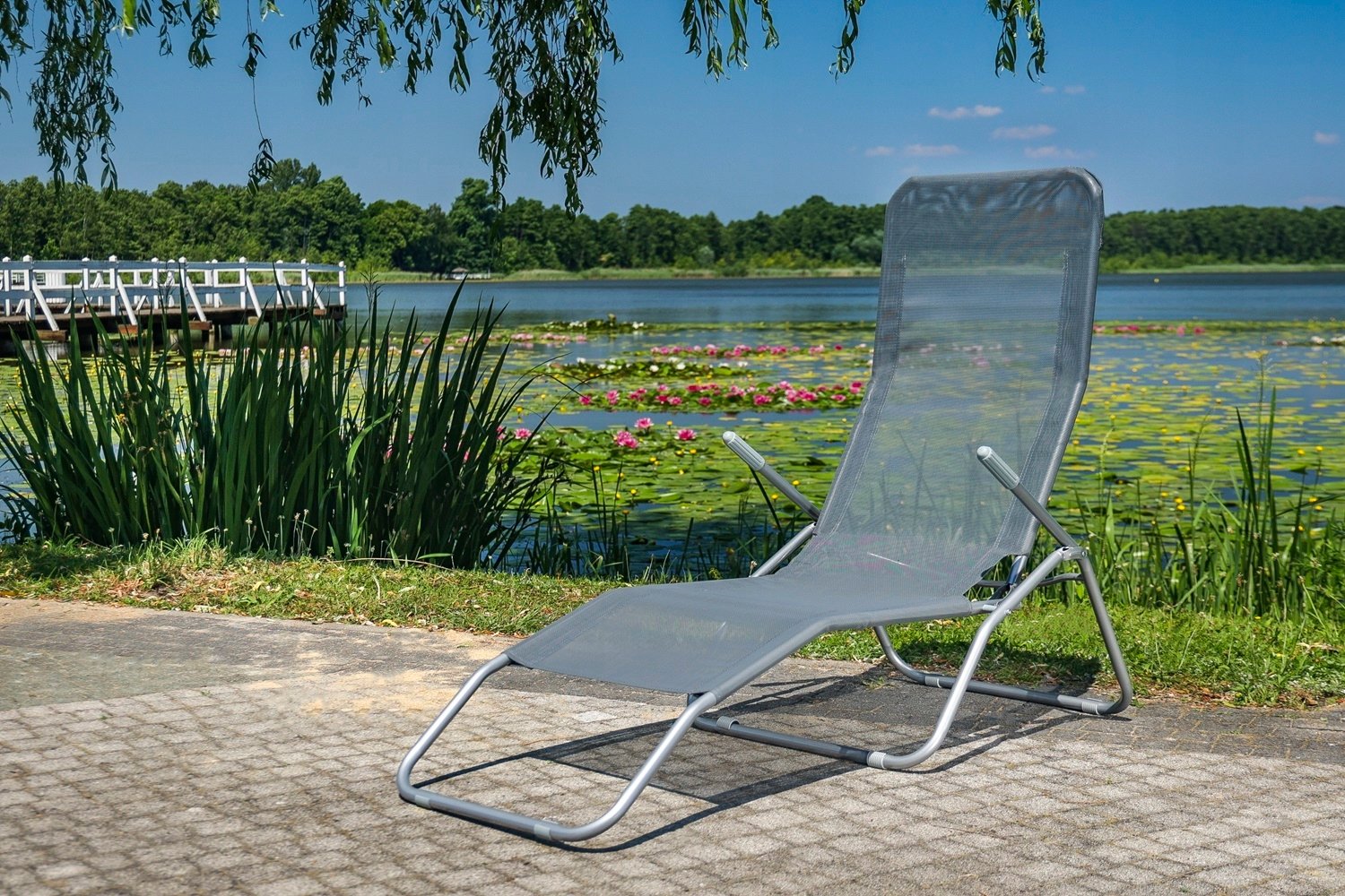 Opvouwbare ligstoel voor strand en tuin - comfortabel en duurzaam