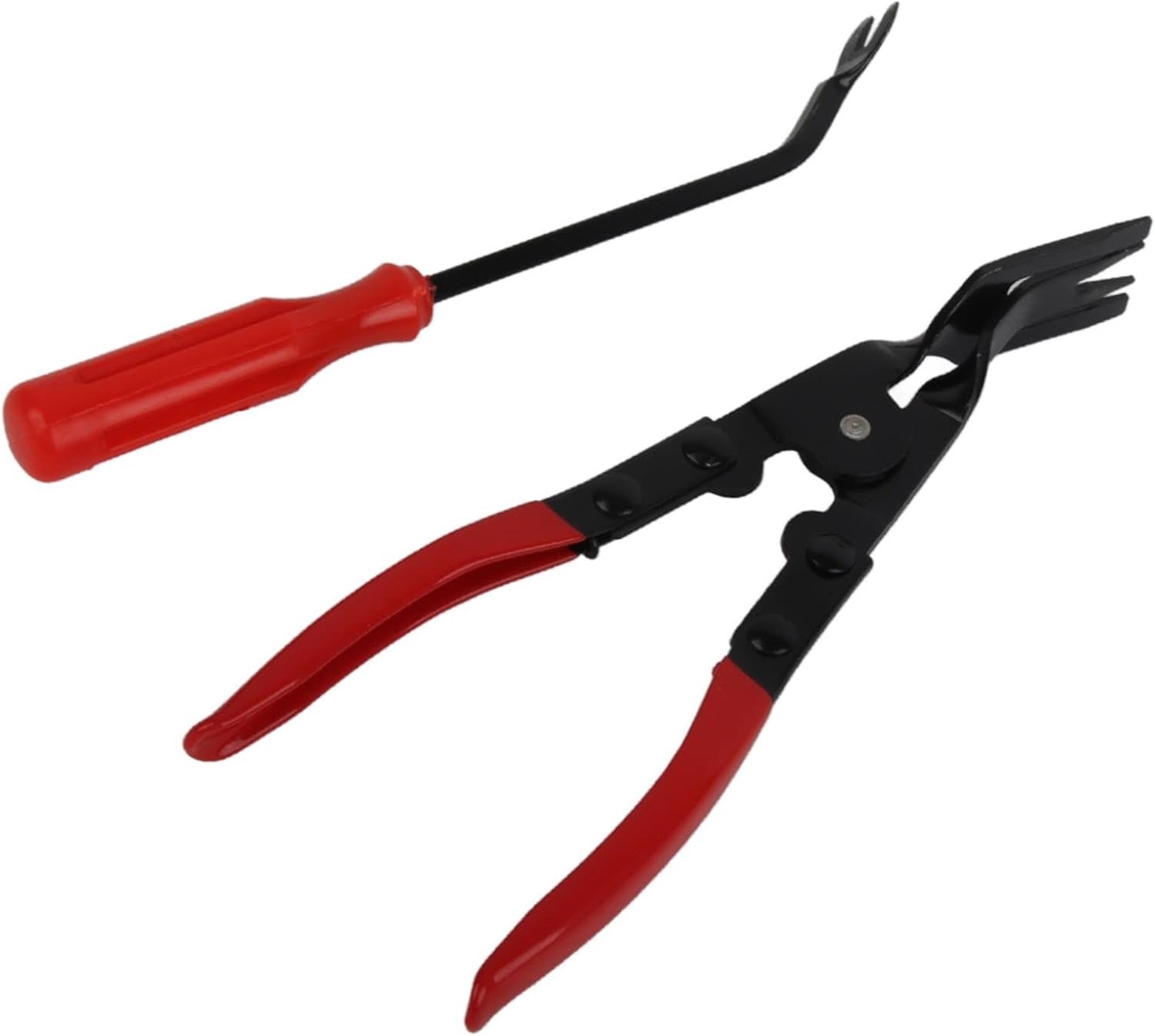 Trim Clip Removal Plier, Auto Deur Panel en Trim Clip Verwijderingstang, Bekleding Remover Pry Bar Tool, 2 Stuks