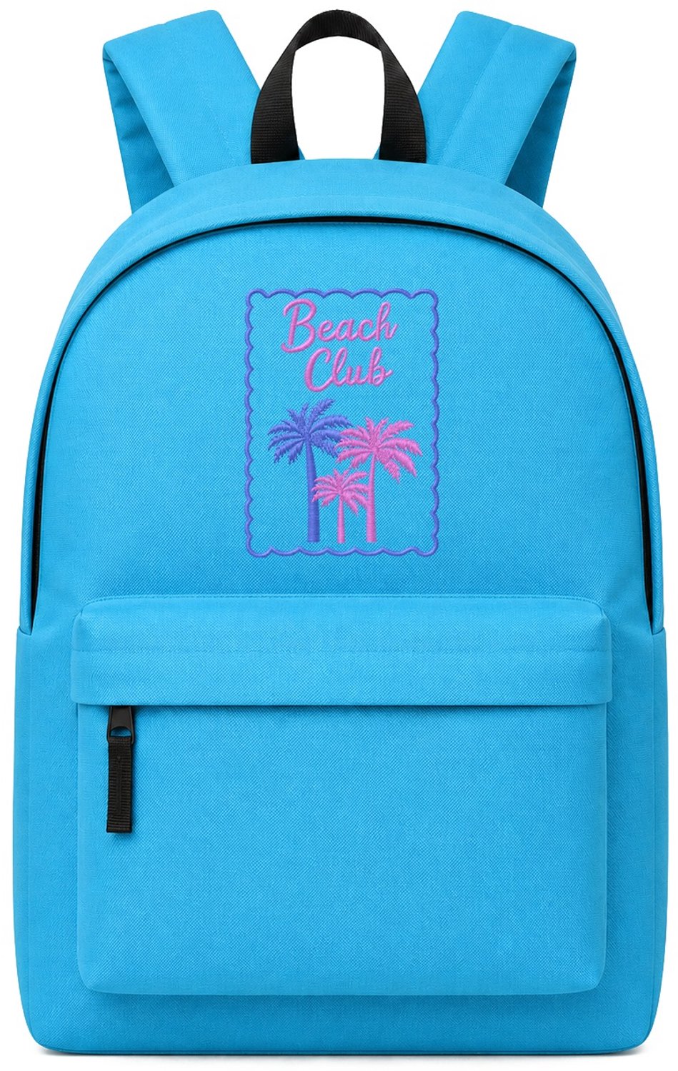 Blauwe Rugzak 20L - Reizen, Strand & City Trips met Uniek Borduurwerk