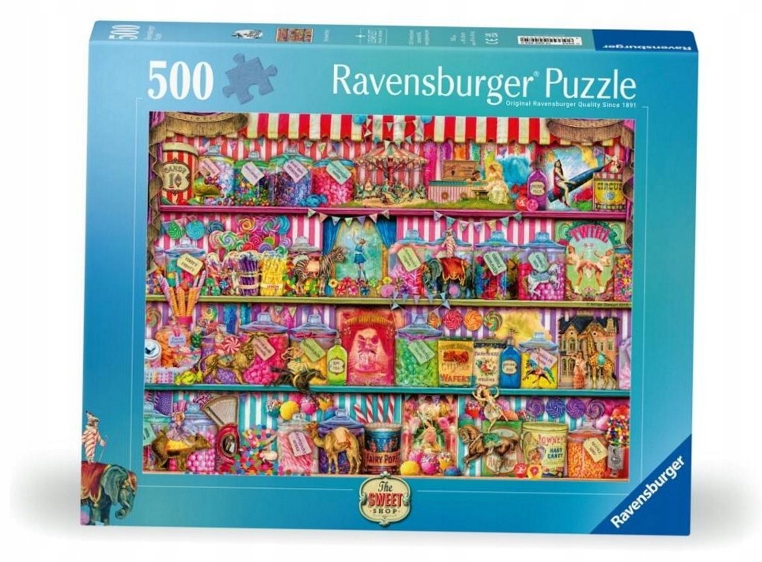 Ravensburger Puzzel: Snoepwinkel 500 Stukjes