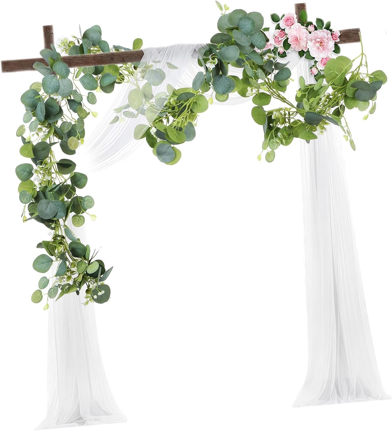 Eucalyptus Guirlande: Kunstmatige Eucalyptus Bladeren Guirlande - 2m Uitziende Wijnrank Voor Ruimteverbetering, Evenementen En Dagelijkse Decoratie
