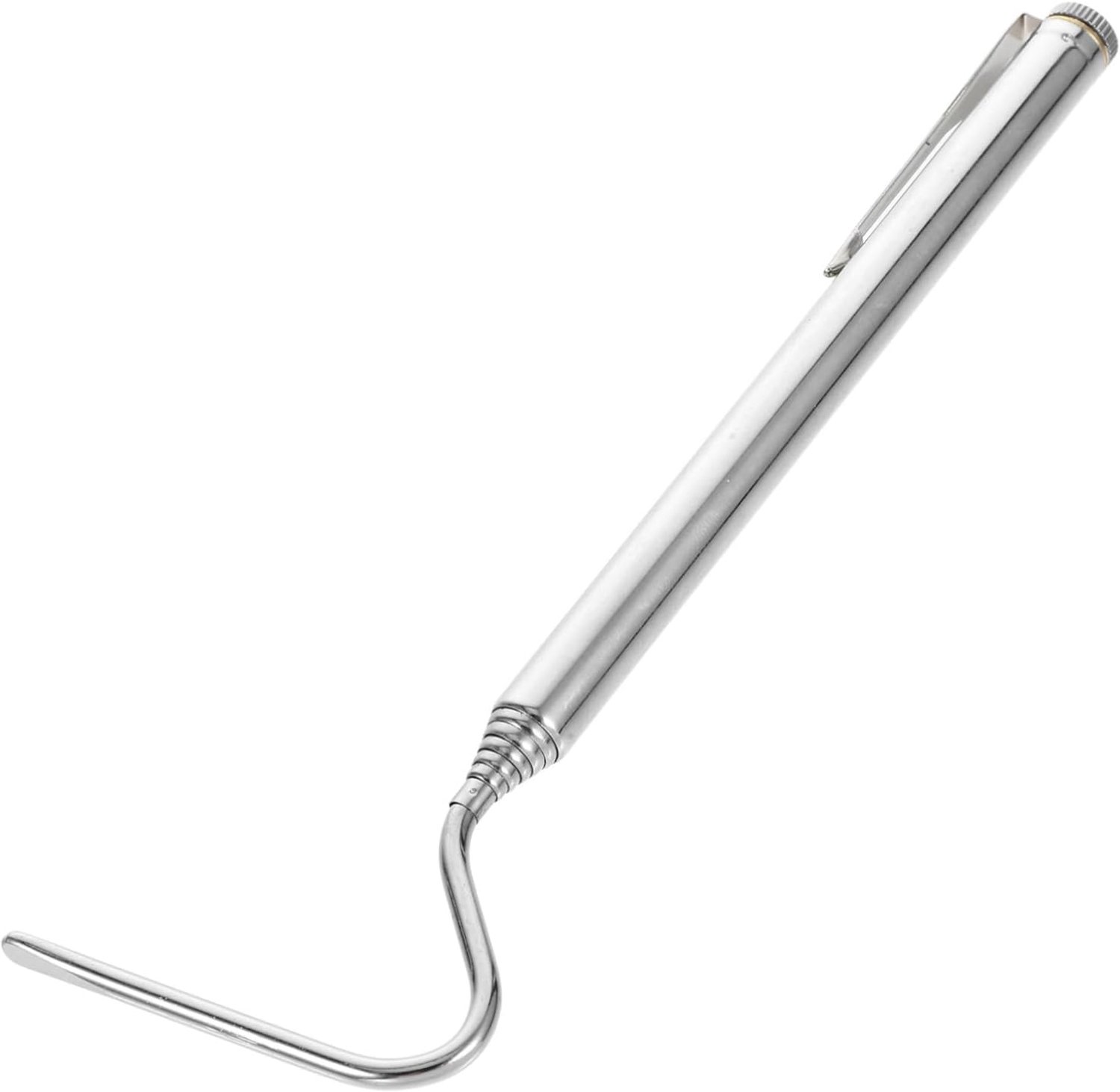 Happyyami Draagbare Inklapbare Slangenvanger van Roestvrij Staal Verstelbare Slangengreep voor Veilige Reptielenverzorging Geschikt voor Beginners Outdoor Survivalgebruik