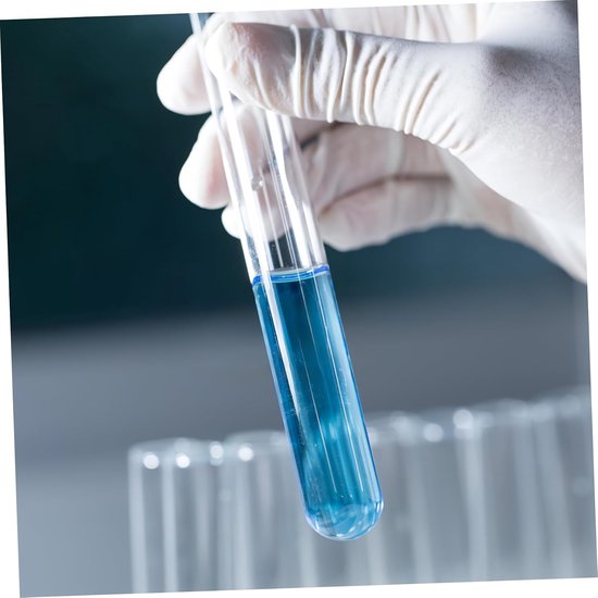 16 Stuks Delige Reageerbuisset van Hoogborosilicaatglas met Inclusief Trechter Reinigingsborstel Lekvrije Opslag voor Monsters Gebruik Bij Experimenten — afbeelding 3