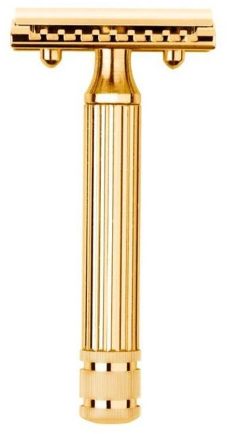 Fatip - Scheermes - Safety Razor Gesloten kam - Goud
