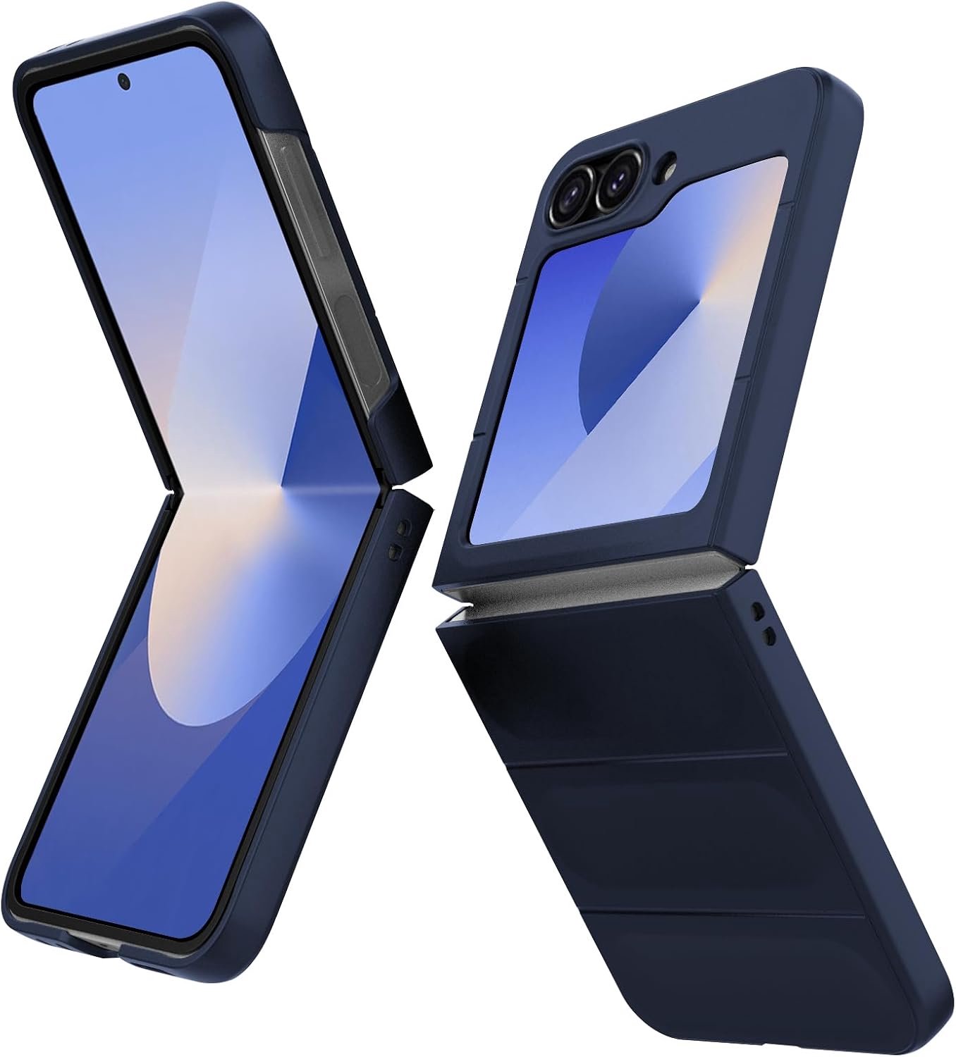 Hoesje voor Samsung Galaxy Z Flip 6, Blauw