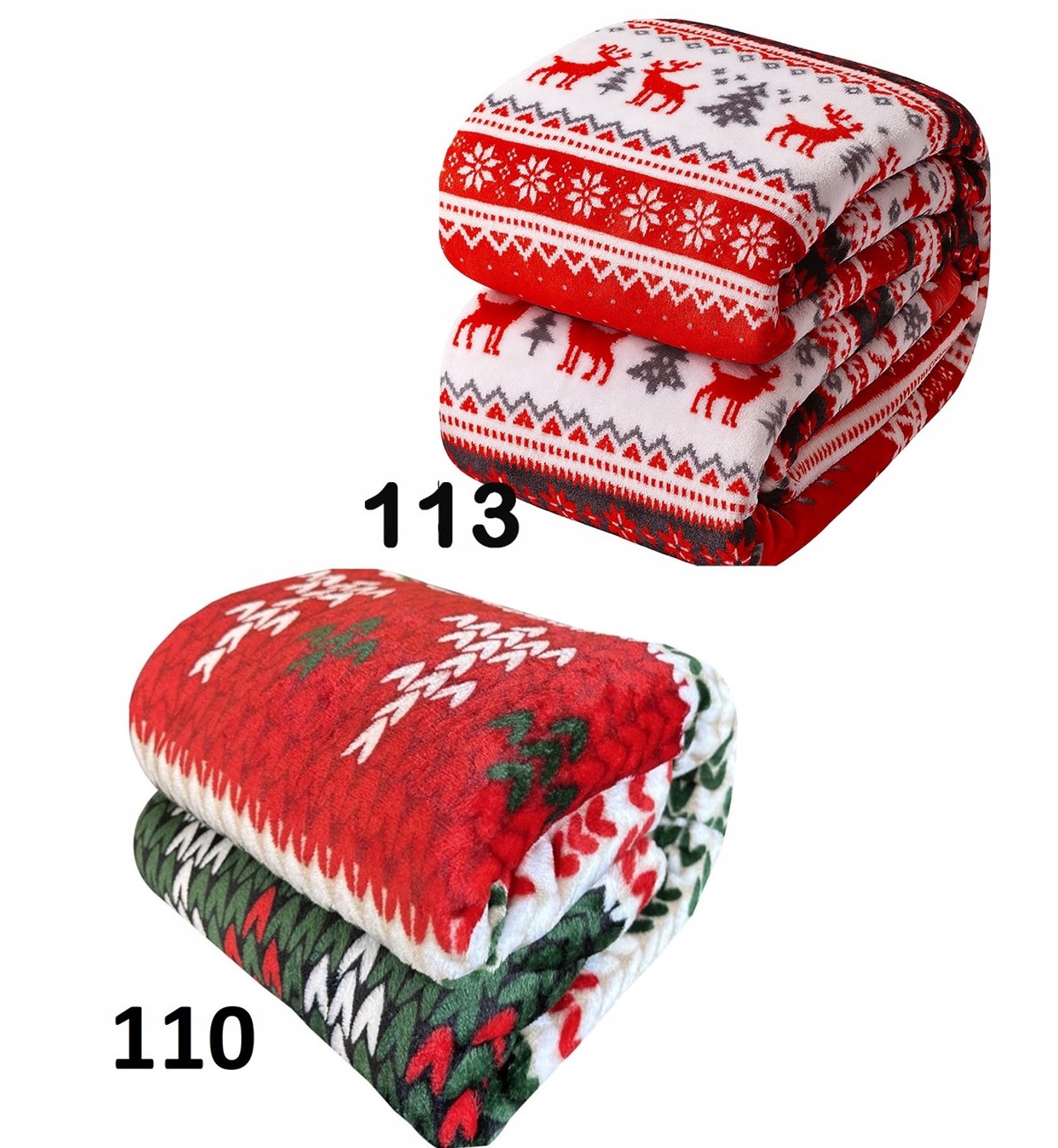 Kerst Plaid Microvezel 160x200 cm - Zacht & Warm