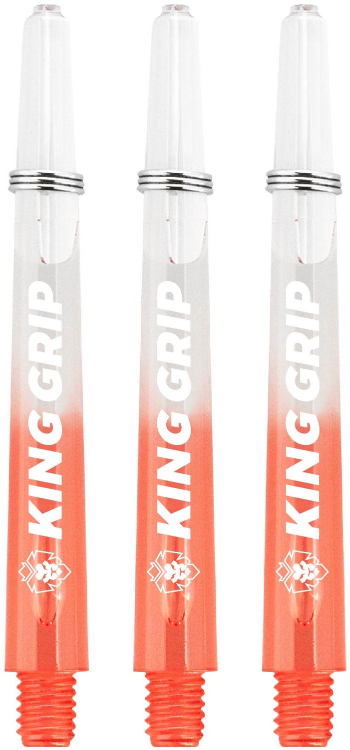 KOTO King Grip Colors Red Clear - Dart Shafts Medium
