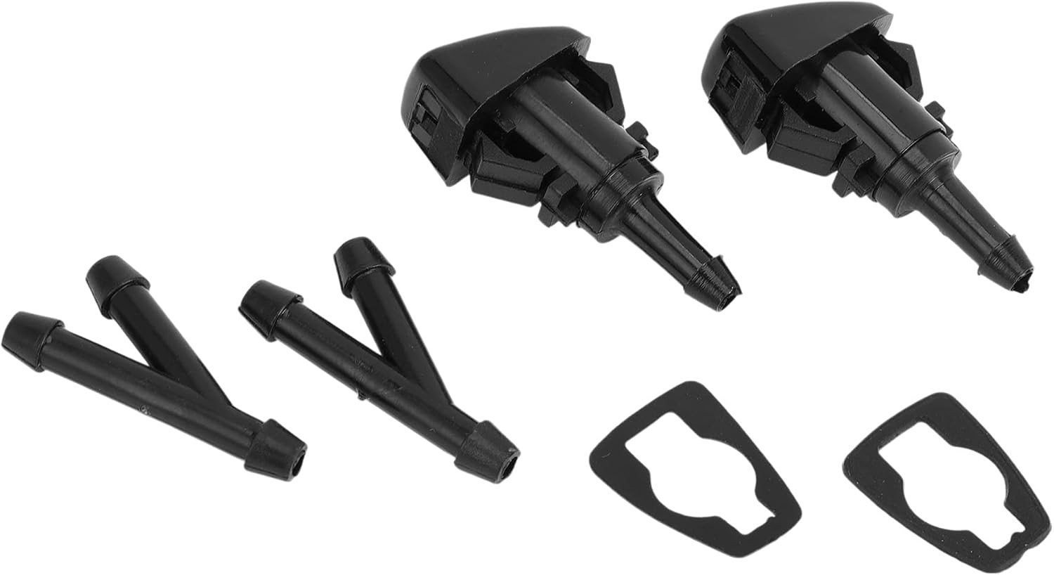 Windschermdouche Voor Chrysler Town & Country 2008-2016 met Slangverbinder en Pakking - Zwart Plastic, Vervangingsonderdeel, Auto Accessoire, Hoogwaardige Kwaliteit