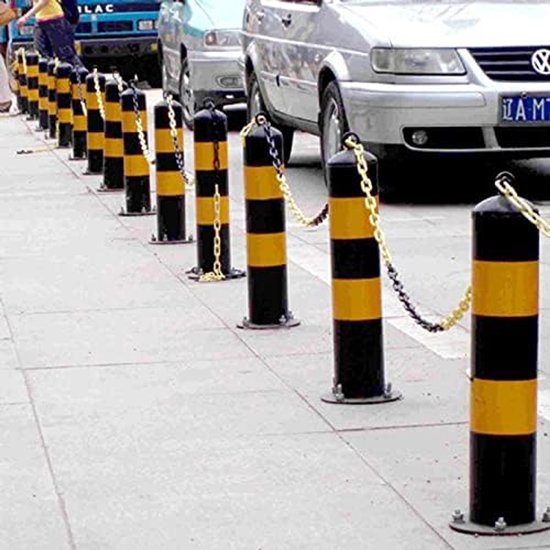 stuks beveiligingspaaltjes voor oprit, scheidbare beweegbare kolom parkeerbarrière, verkeerskegels voor commercieel of privégebruik (76 × 800 mm) — afbeelding 2